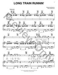 Long Train Runnin' piano sheet music cover